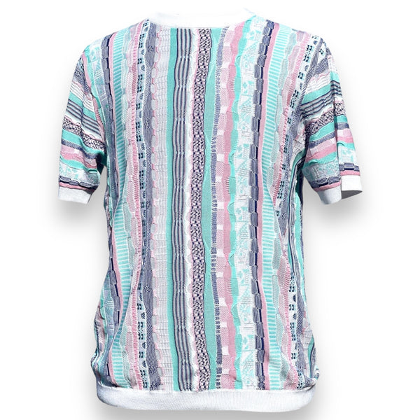Cigar Couture "Resta" Knit (Teal/Pink/White)