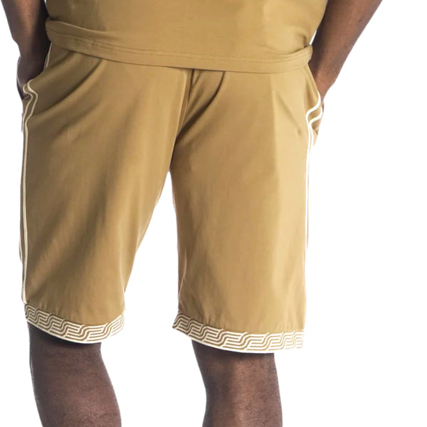 Makobi "Breeze" Shorts (Mocha/Cream)
