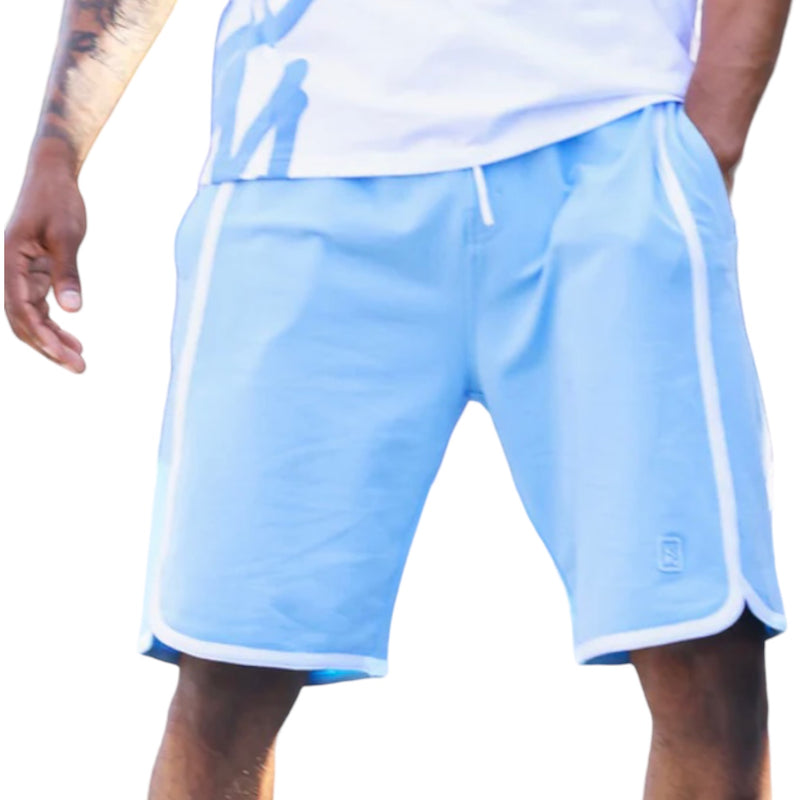 Makobi "BRX" Shorts (Blue/White)