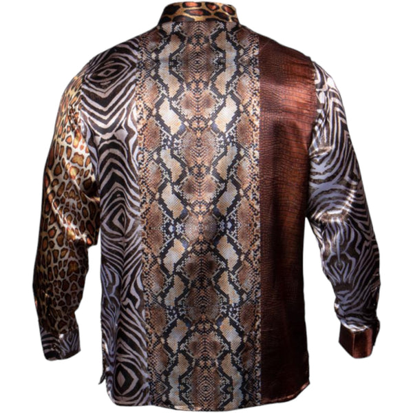 Prestige Luxury Shirt (Brown) 367