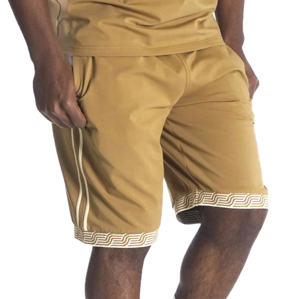 Makobi "Breeze" Shorts (Mocha/Cream)