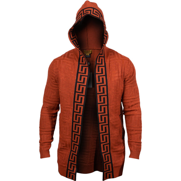 Prestige "A1" Cardigan Sweater 3/4 Length (Brick) 421