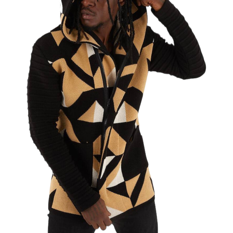 PRE-ORDER* Stealth Cardigan Sweater 3/4 Length (Black/Gold) OIM