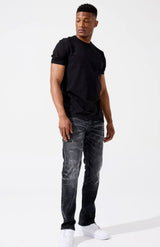 Relaxed Fit Jordan Craig "Kasper" Jean (Black Shadow) 351_3