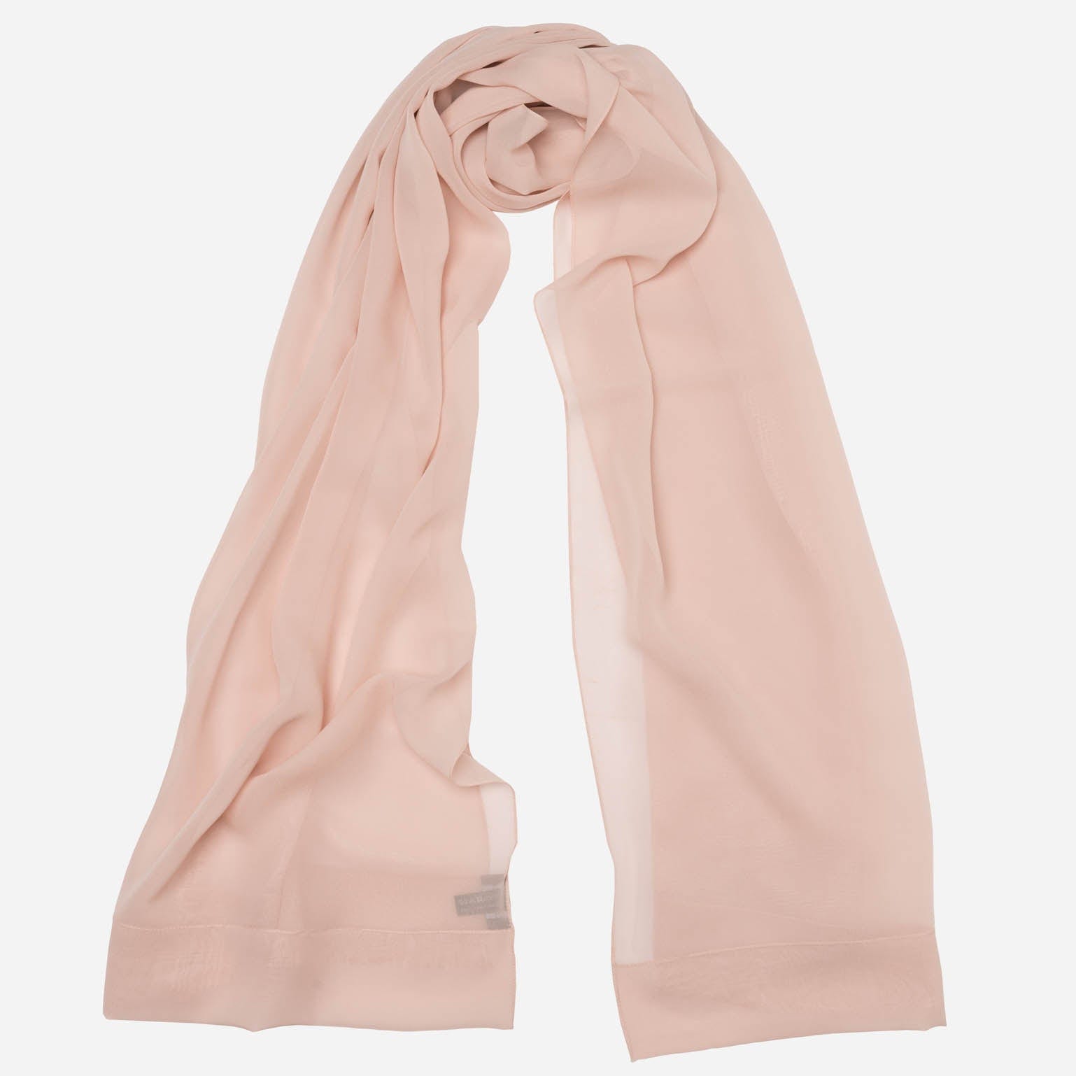 Carmen - Silk Scarf Shawl - Blush Pink