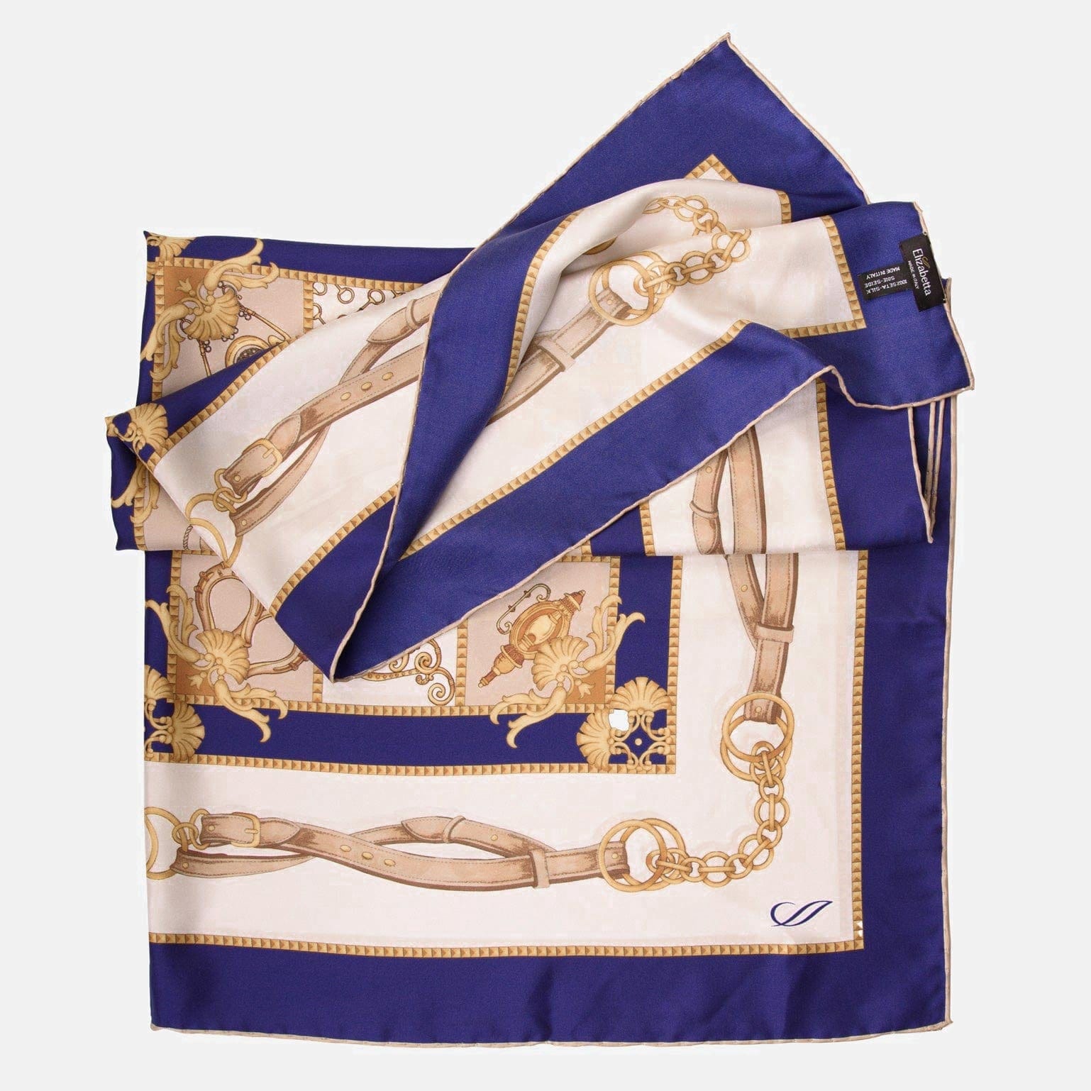 Vittoria - Silk Foulard - Blue
