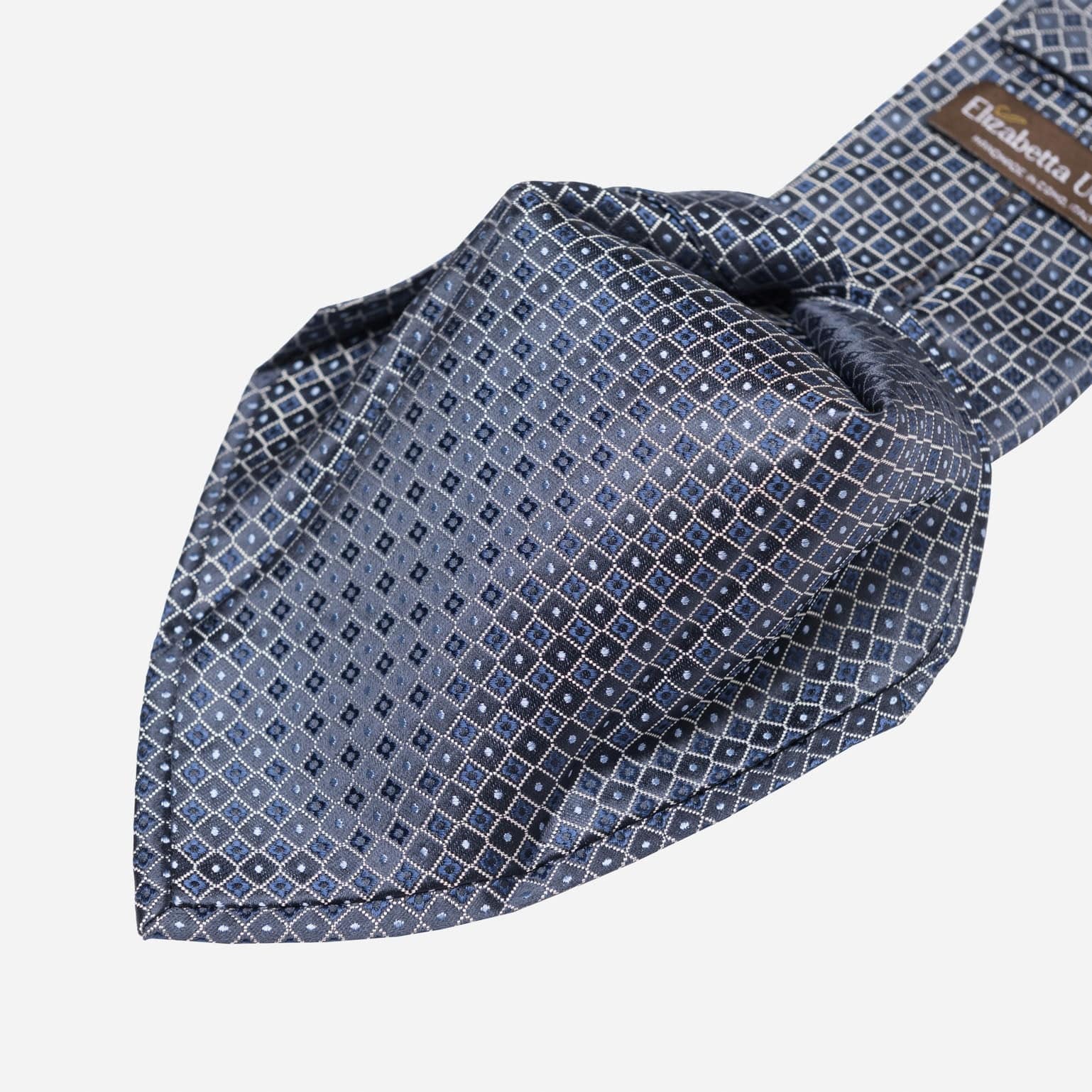Ravenna - Silk Jacquard Tie - Blue