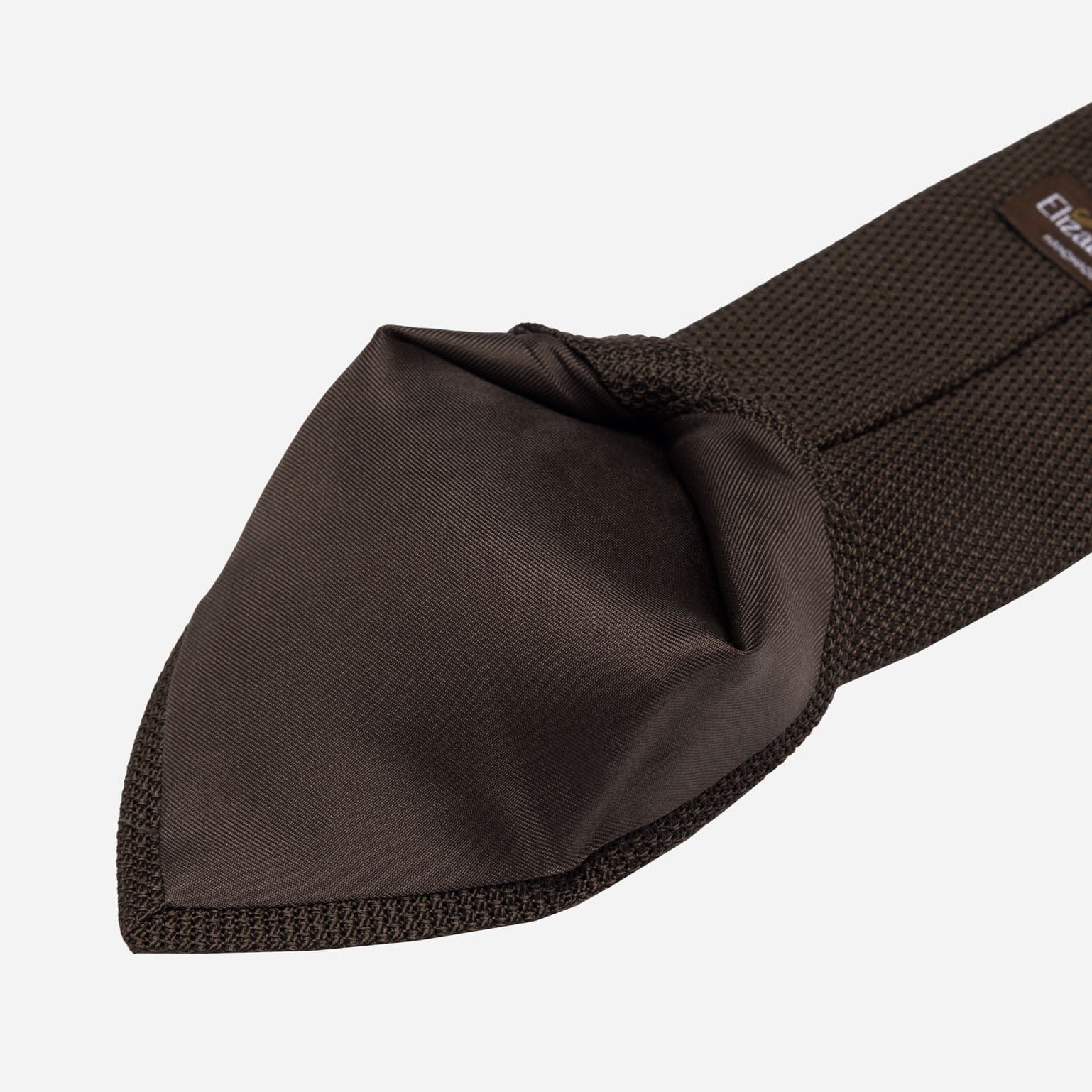 Mocha - Brown Silk Grenadine Tie