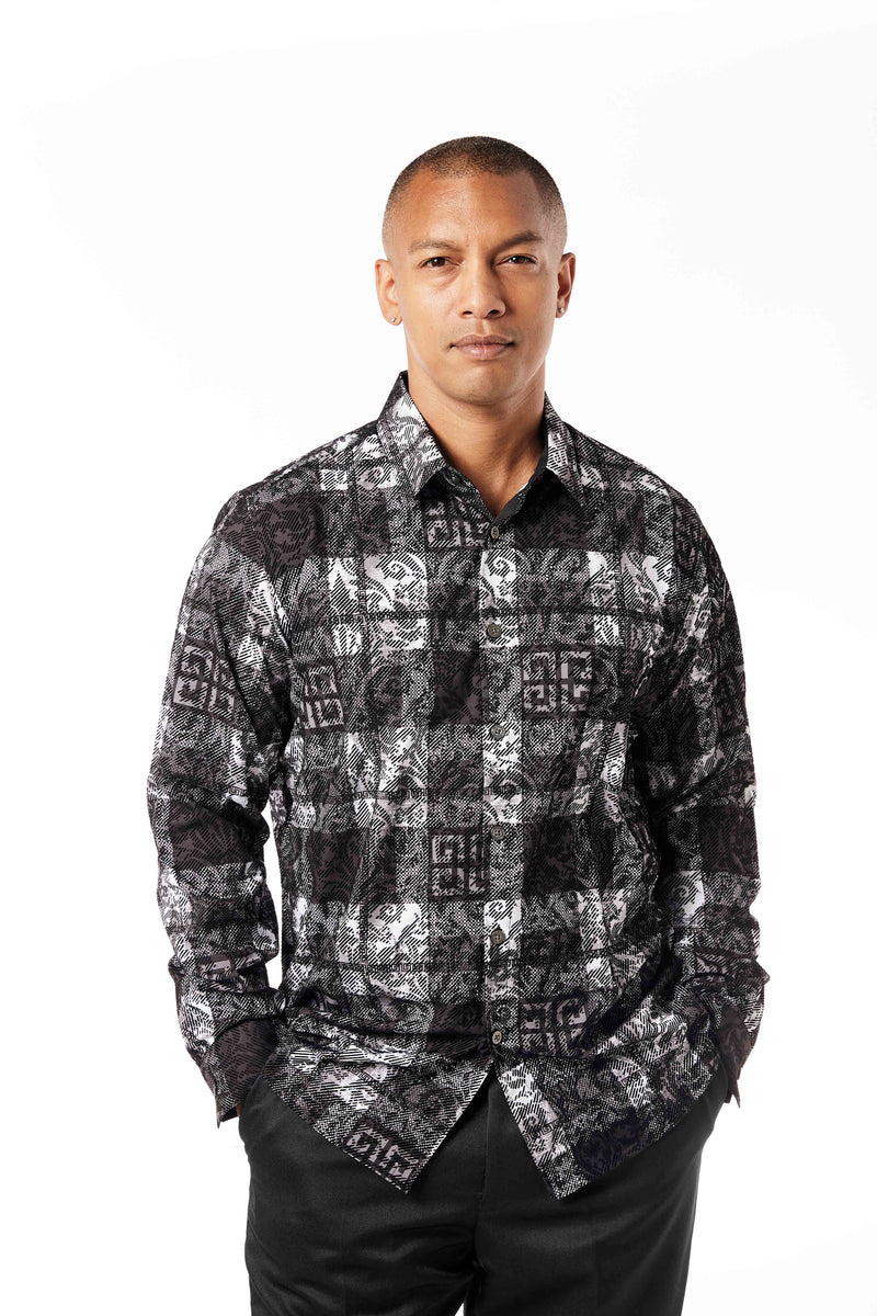 Stacy adams "Raphael" Shirt 4939 (Black)