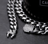 KALIKO cuban link "Savannah" chain (silver) 12mm
