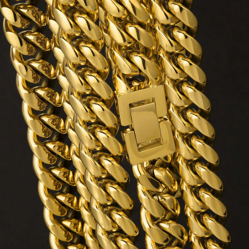 KALIKO cuban link "Delray" chain (gold) 12mm