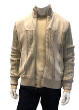 Inserch Sweater Jacket Stone