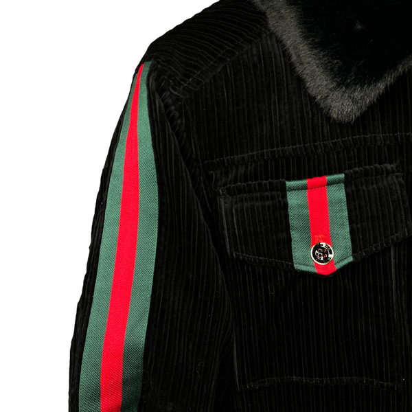 Prestige "Brooklyn" 5 Pocket Jacket (Black/Red/Green)