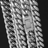 KALIKO cuban link "Delray" chain (silver) 12mm