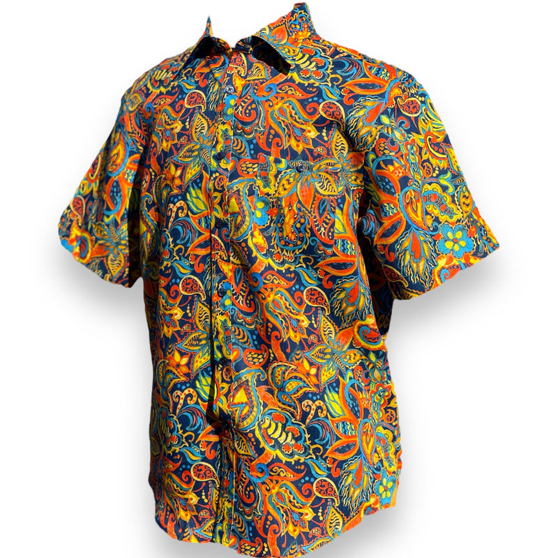 Inserch Linen Premium Shirt (Sunburst) Short Sleeve