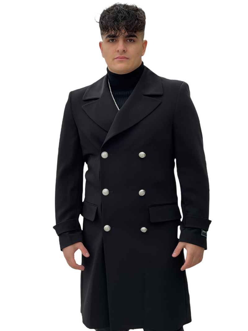 Berlin DB Lightweight Trench Coat (Black)