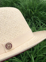 Bruno Capelo Straw Hat Luca (Natural/Red)