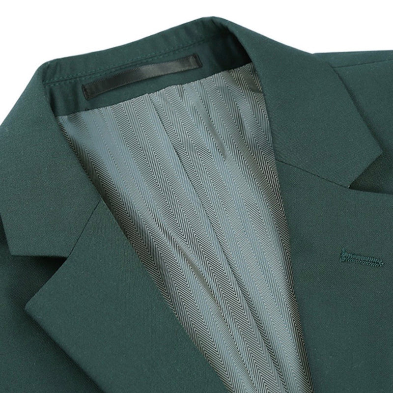 Renoir "Perfecto" Suit,  2-Button (Forest Green)
