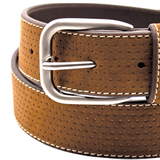 Stacy Adams Suede Belt "Ramsey" Tan