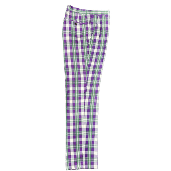 Prestige Plaid Pant (Purple/Green) 805 Purple