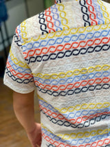 Lanzino Stitched Shirt (Multi)