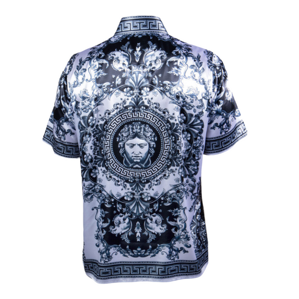 Prestige Luxury Shirt (Black/White) 402