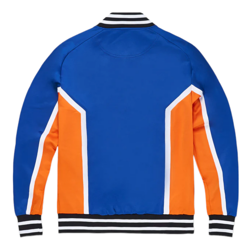 Jordan Craig Track "Trivarti" Jacket (Blue/Orange)