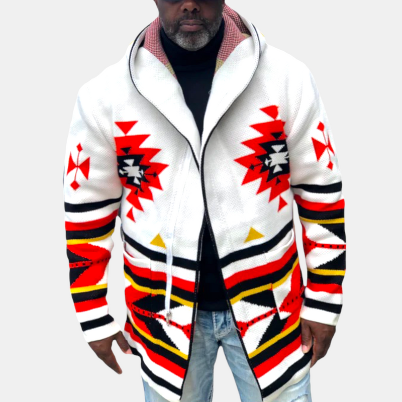 Gold sales sweater jacket