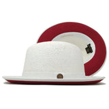 Bruno Capelo Straw Hat Luca (White/Red)