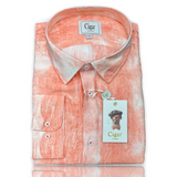 Cigar Couture "Sunset" Shirt (Peach) S4060