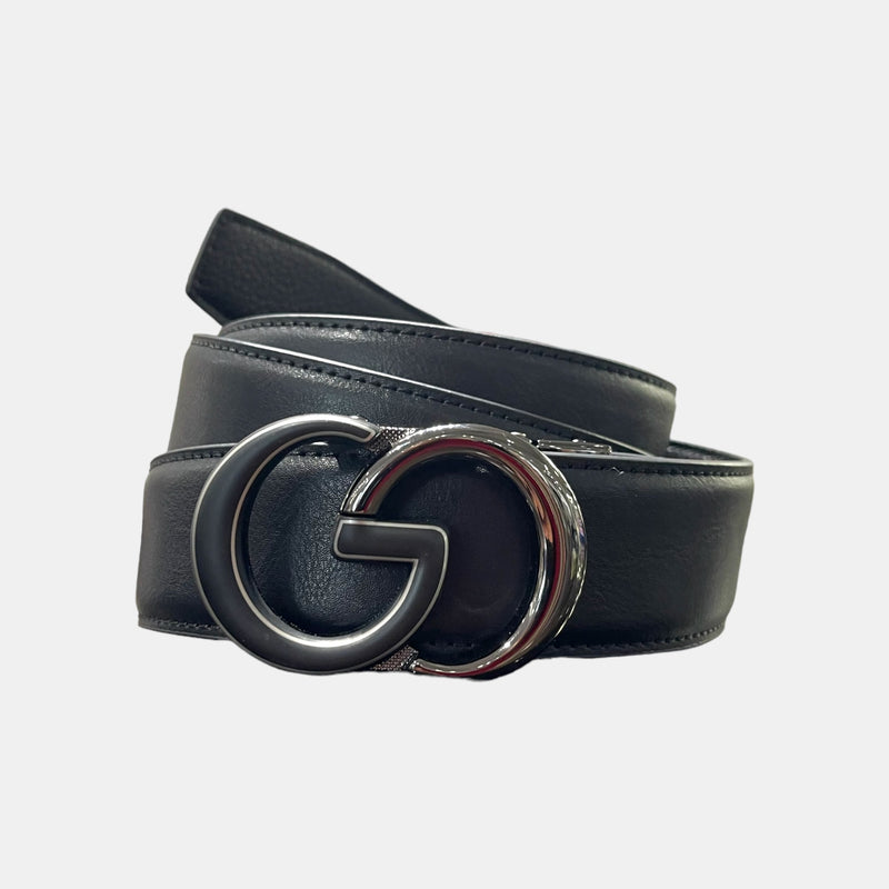 Designer fashion belt (Matte Black) Gtone
