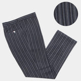 Prestige Pinstripe Pant (Charcoal/Black/White) Charcoal-3
