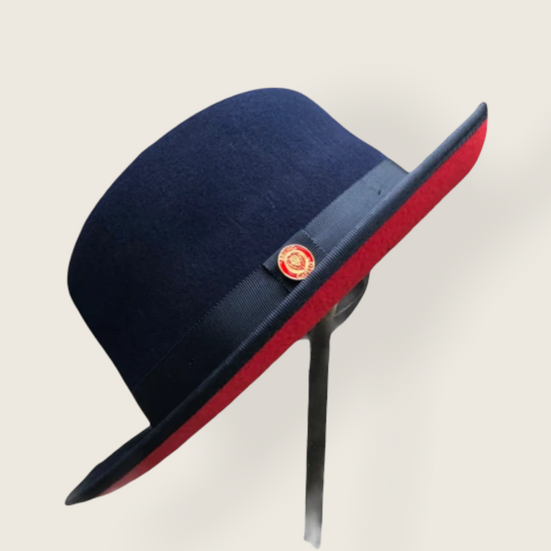Bruno Capelo Red Bottom Hat "keenan" (Navy/Red)