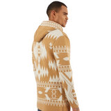Arrowhead Cardigan Sweater 3/4 Length (Wheat/White) OIM