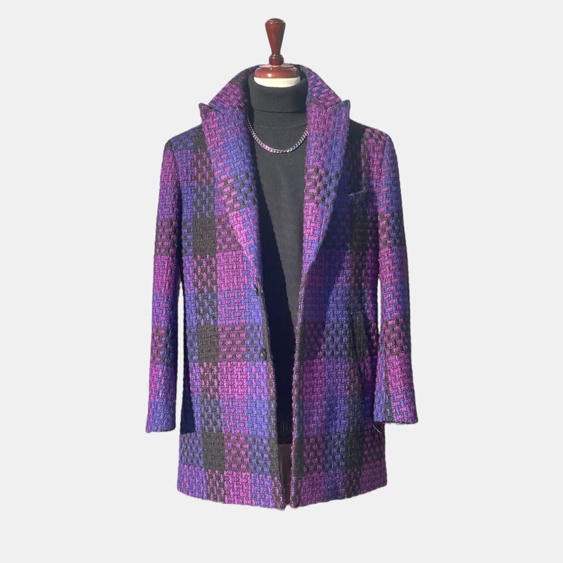 Lanzino Blazer Jacket (Purple)