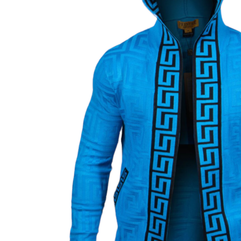Prestige "A1" Cardigan Sweater 3/4 Length (Azzure) 421