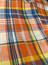 Inserch linen premium short (Orange/blue/yellow/white)
