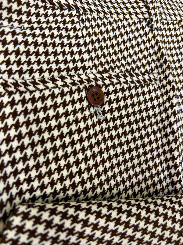 Prestige Plaid Pant (Brown/Taupe) Brown-1