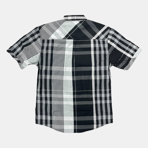 Veno Plaid Shirt (Black) 898