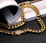 KALIKO cuban link "Savannah" chain (gold) 12mm