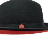 Bruno Capelo Red Bottom Hat "keenan" (Black/Red)