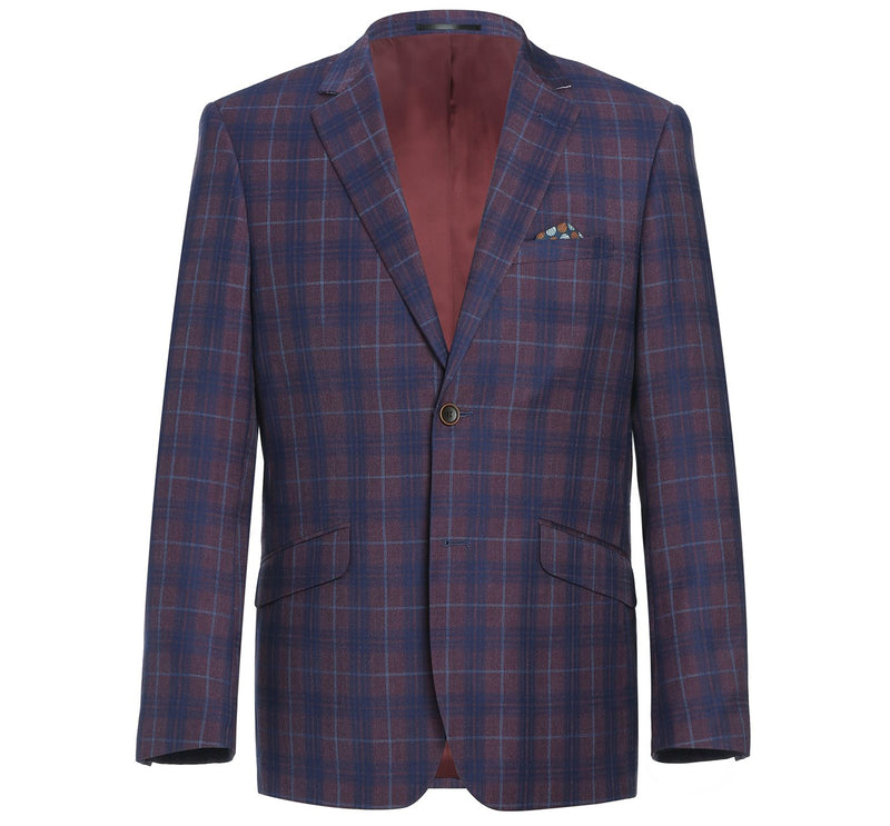 Renoir Sport Coat Plaid Multi (Navy)